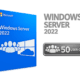 Imagem de licença Windows Server 2022 RDS para 50 usuários CAL.